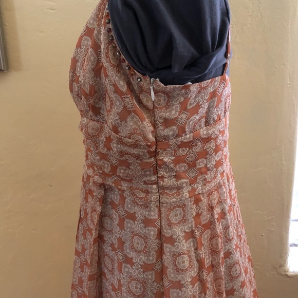 Print flare dress - Picture 11 of 14